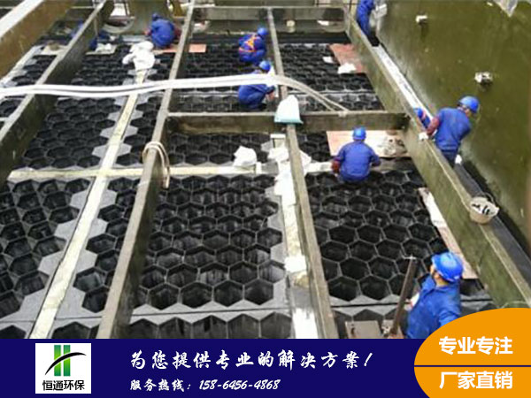 山西某電廠陽（yáng）極管（guǎn）安裝現場